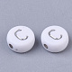 Perles acryliques plaquées X-PACR-R243-04C-2