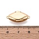 Messingfeld Spangen&nbsp;KK-Q074-13G-02-4