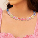 Yilisi 400pcs 8 style perles acryliques transparentes TACR-YS0001-07-6
