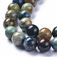 Natural Chrysocolla Beads Strands X-G-L505-24-8mm-2