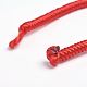 Handmade Braided Rope Nylon Thread Bracelets BJEW-G549-03A-4