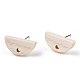 Risultati di orecchini a bottone in legno di frassino EJEW-N017-011N-2