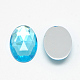 Acrílico Diamante de imitación plana espalda cabujones X-GACR-Q011-13x18-04-2