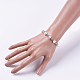 Perlas de vidrio estiran las pulseras BJEW-JB04757-03-3