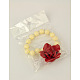 Fashion Handmade Polymer Clay Beads Bracelets BJEW-JB00500-3
