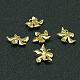 Long-Lasting Plated Brass Pendants KK-P060-07G-RS-2