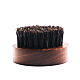 Brosse à barbe noire naturelle en bois de santal MRMJ-L008-04-3