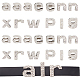 WADORN 26pcs Rhinestone Letter Slide Charms FIND-WH0120-12P-1