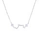 925 подвесные стерлингового серебра ожерелья NJEW-BB48060-A-1