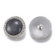 Alloy Rhinestone Snap Buttons SNAP-R029-28P-01-1
