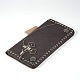 Men's Cross with Skull Rivet Studded Leather Wallets ABAG-N004-02-1