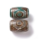 3-Augen-Dzi-Perlen im tibetischen Stil TDZI-G009-B30-2