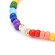 Perles de rocaille de verre étirer bracelets BJEW-JB06294-7