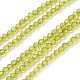 Chapelets de perles en verre transparente   GLAA-F094-A15-1