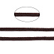 コットン糸  マクラメコード  装飾的な糸のスレッド  DIYの工芸品について  ギフトラッピングとジュエリー作り  ココナッツブラウン  3mm  約109.36ヤード（100m）/ロール。 OCOR-T001-02-06-3