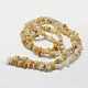 Natural Topaz Jade Beads Strands X-G-F328-16-2