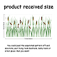 Superdant Wandaufkleber mit grünen Pflanzen DIY-WH0228-750-2