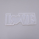 Stampi in silicone amore parola di San Valentino DIY-WH0183-33-1