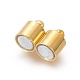 Brass Magnetic Clasps with Loops MC027-M-2