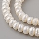Brins de perles de culture d'eau douce naturelles PEAR-G007-21-3