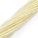 Electroplate Glass Beads Strands EGLA-F149-FR-06-2