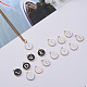 SUNNYCLUE 1 Box 52Pcs Alphabet Letter Charms Alloy Enamel Sequins 26 Letter A-Z Charms Pendant for DIY Jewelry Making Necklace Bracelet Earring DIY Jewelry Accessories Charm PALLOY-SC0002-27A-5