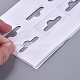Transparent PVC Self Adhesive Hang Tabs CDIS-L006-01-3