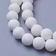 Brins de perles de magnésite naturelle G-F592-03-10mm-3
