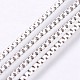 Electroplated 925 Sterling Silver Box Chains STER-I015-05D-1