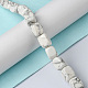 Natural Howlite Beads Strands G-F743-02S-2