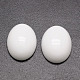 Ovali cabochon di giada bianca naturale G-K020-20x15mm-12-1