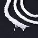 コットン糸  DIYの工芸品について  ギフトラッピングとジュエリー作り  ホワイト  3mm  約109.36ヤード（100m）/ロール OCOR-F014-01S-6