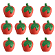 CHGCRAFT 10Pcs Mini Artificial Fruit Apples Realistic Imitation Fruit Red Lifelike Apples Plastic Fruit Apples for Floral Arrangements Home Kichen Display Decor KY-CA0001-55-1