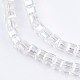 Electroplate Glass Beads Strands EGLA-F121-AB-A02-3