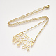 201 Stainless Steel Origami Pendant Necklaces NJEW-T009-JN089-2-40-2