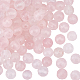 Olycraft environ 90 pièce de perles de quartz rose naturel de 6 mm G-OC0003-58-1