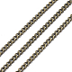 Brass Twisted Chains CHC010Y-AB-2