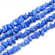 Filo di perline turchesi sintetici X-G-R002-09-1
