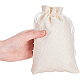 黄麻布ラッピングポーチ巾着袋  ミックスカラー  23x17cm ABAG-BC0001-02-4