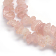 Madagascar rosa naturale perle di quarzo fili G-P332-39-2