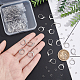 UNICRAFTALE 120Pcs 2 Style 304 Stainless Steel Leverback Earring Findings with 180Pcs Open Jump Rings Hole 1~1.5mm Metal Earring Findings with Loop for Jewlery Making Stainless Steel Color STAS-UN0038-45-4