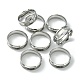 201 кольцо из нержавеющей стали с рифлением для пальцев STAS-TAC0001-10E-P-3