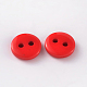 2-Agujero botones redondos de costura redondos para el diseño de vestuario BUTT-E119-14L-10-2