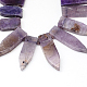 Dyed Natural Agate Bead Strands G-Q940-01C-1