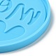 DIY Mother's Day Theme Flat Round Pendant Silicone Molds SIMO-H010-02C-4
