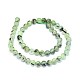Chapelets de perles en préhnite naturelle G-F602-01-8mm-2