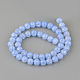 Chapelets de perles en quartz craquelé synthétique X-GLAA-S134-8mm-12-2