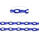 Opaque Acrylic Cable Chains CHAC-P001-02-4