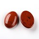 Cabochons ovales de jaspe rouge naturel G-I171-18x25mm-01-1