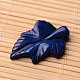 Maple Leaf Natural Lapis Lazuli Pendants G-F270-25B-1